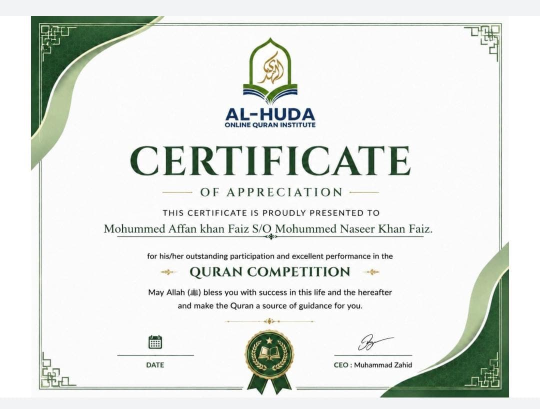 M Affan Khan
